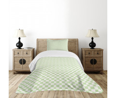 Big Little Squares Tile Bedspread Set