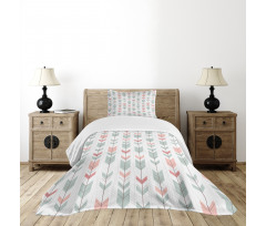 Abstract Chevron Arrow Bedspread Set