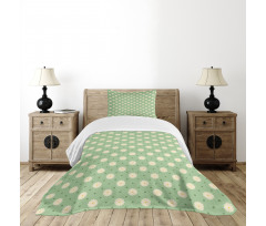 Spring Plants Yard Bedspread Set