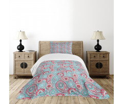 Oriental Spring Flowers Bedspread Set