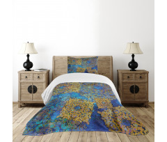 Persian Motif Bohemian Bedspread Set