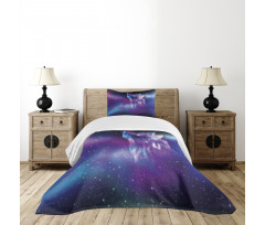 Northern Aurora Borealis Bedspread Set