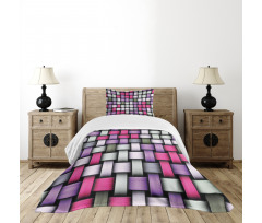 Knot Pattern Yarns Bedspread Set