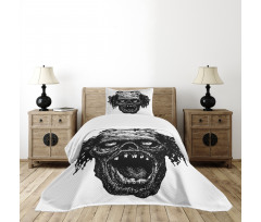 Zombie Evil Dead Man Bedspread Set
