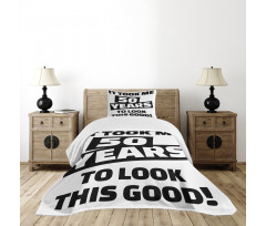 Funny Happy Face Bedspread Set