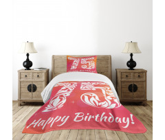 75 Swirls Bedspread Set