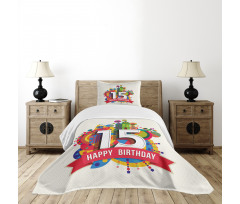 Birthday Fifteenth Bedspread Set