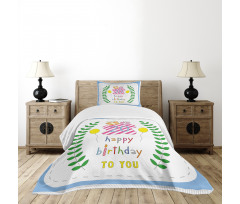 Birthday 20 Years Bedspread Set