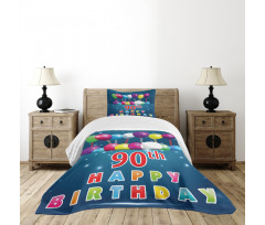 Joyous Balloons Bedspread Set