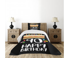 Colorful Party Set Bedspread Set