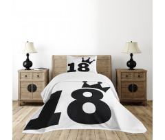 Jersey Seem Bold 18 Bedspread Set