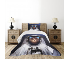 Kitty Suit in Cosmos Bedspread Set