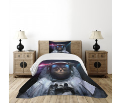 Galaxy Cosmos Nebula Bedspread Set