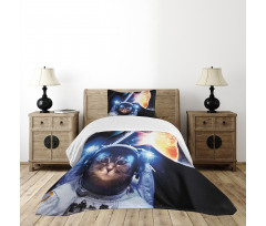 Supernova Eclipse Bedspread Set