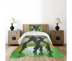 Disco Couple Dance Bedspread Set