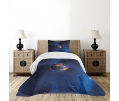 Earth LGBT Colors Bedspread Set