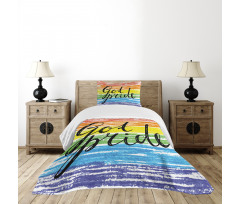 Got Pride Sketchy Art Bedspread Set