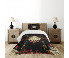 Medieval Mystic Lion Bedspread Set