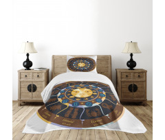 Aries Taurus Gemini Bedspread Set