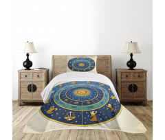 Astrological Signs Bedspread Set