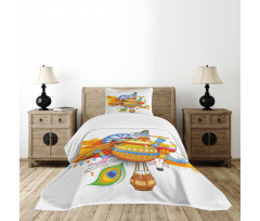 Cultural Bedspread Set