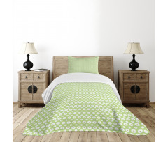 Inner Circles with Dots Bedspread Set