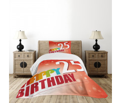 Abstract Colorful Bedspread Set