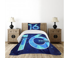 Greeting Age Sky Bedspread Set