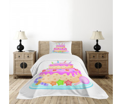 Candles and Candies Bedspread Set