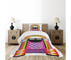 Vintage Music Notes Bedspread Set