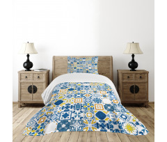 Mosaic Azulejo Bedspread Set