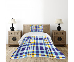 Scottish Tartan Bedspread Set