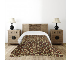 Giraffe Skin Pattern Bedspread Set