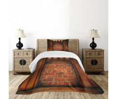 Brickwork Bedspread Set