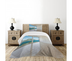 Penthouse Interior View Bedspread Set