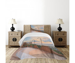 Dawn in Ortona Abruzzo Bedspread Set