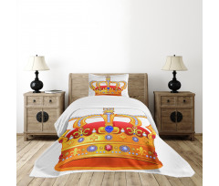 Majestic Royal Sign Crown Bedspread Set