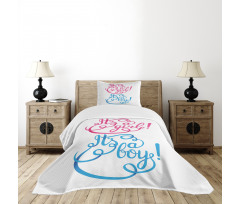 It's a Girl Boy Bedspread Set