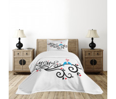 Mr. Mrs. Birds Branch Bedspread Set