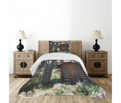 Cottage Spring Woods Bedspread Set