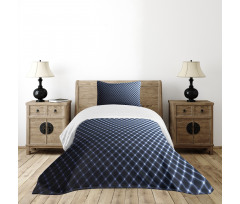 Checkered Halftone Bedspread Set