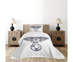 Paisley Animal Bedspread Set