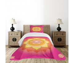 Lotus Planet Astral Cosmic Bedspread Set