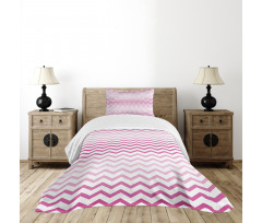 Twisted Parallel Lines Bedspread Set