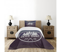 Emblem Antler Bedspread Set