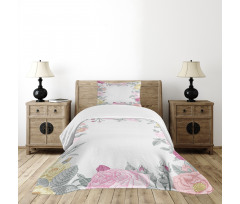 Wild Garden Vintage Bedspread Set