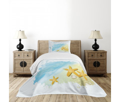 Beach Bedspread Set