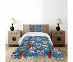 Mexican Retro Dots Bedspread Set