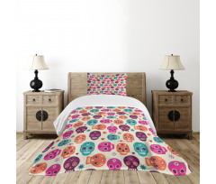 Hearts Flora Bedspread Set