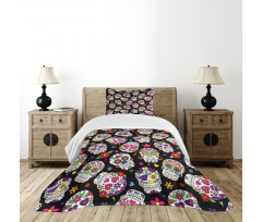 Mexico Themed Design Bedspread Set